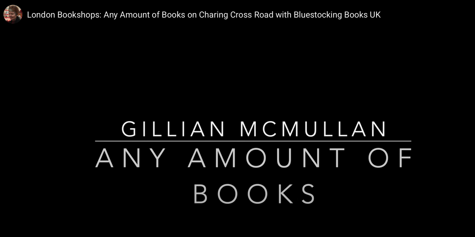 London Bookshops: Any Amount of Books on Charing Cross Road with Bluestocking Books UK